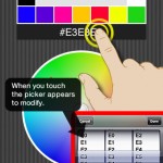 Photoshake! color hex code view