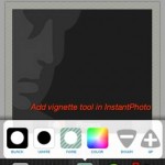 Photoshake! vignette tool in instant photo