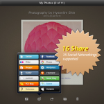 Social Export of PhotoShake! for iPad Social Export of PhotoShake! for iPad